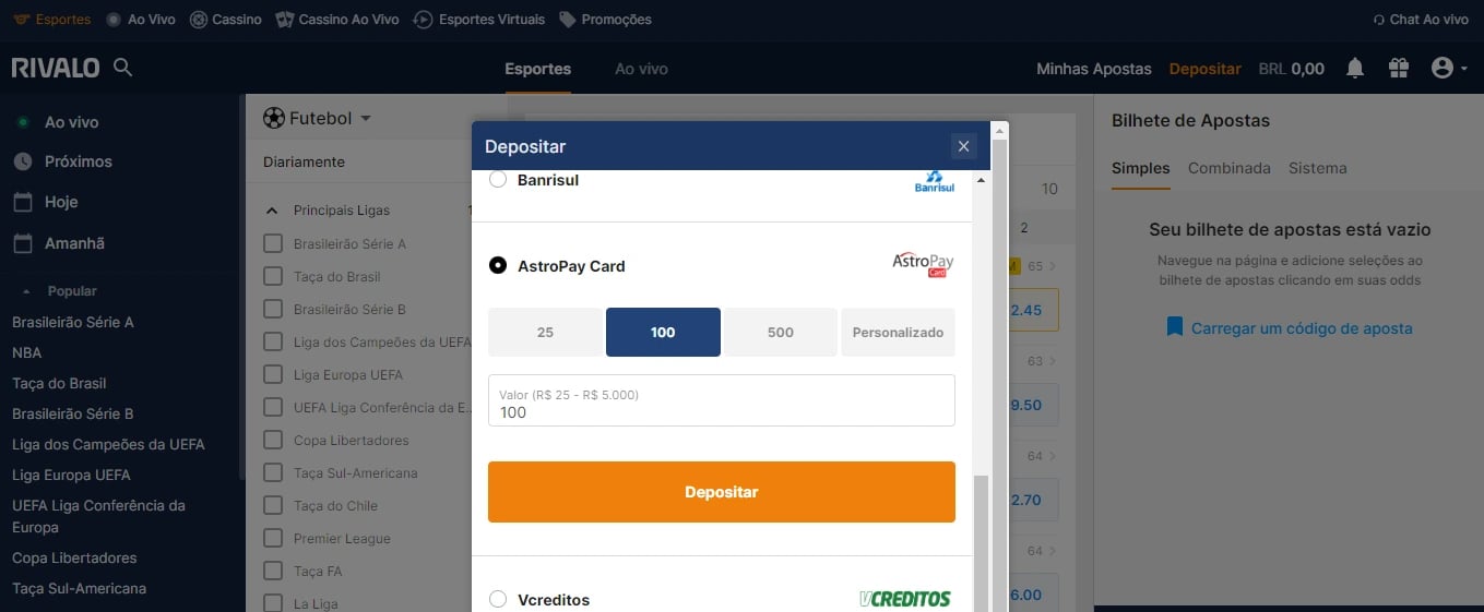 site para assistir jogos de futebol ao vivo